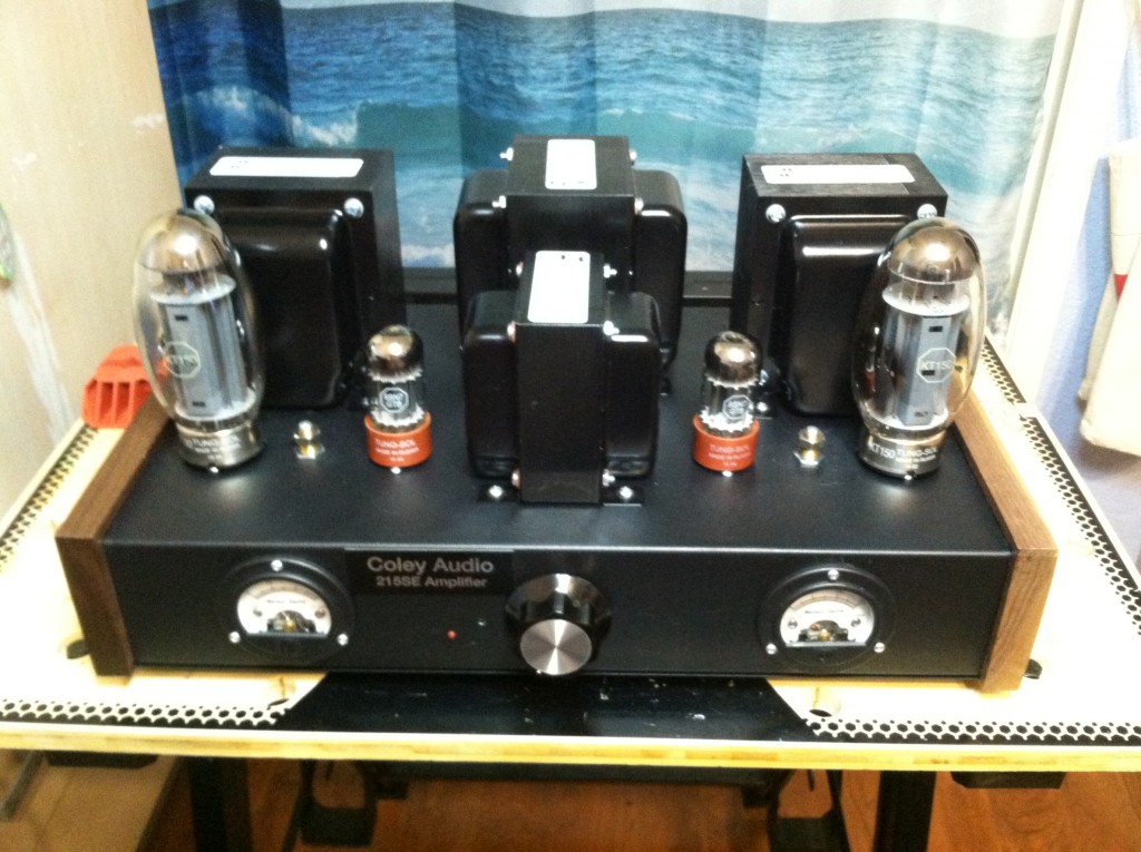 A Stereo Singled-End Amplifier Using the KT-150