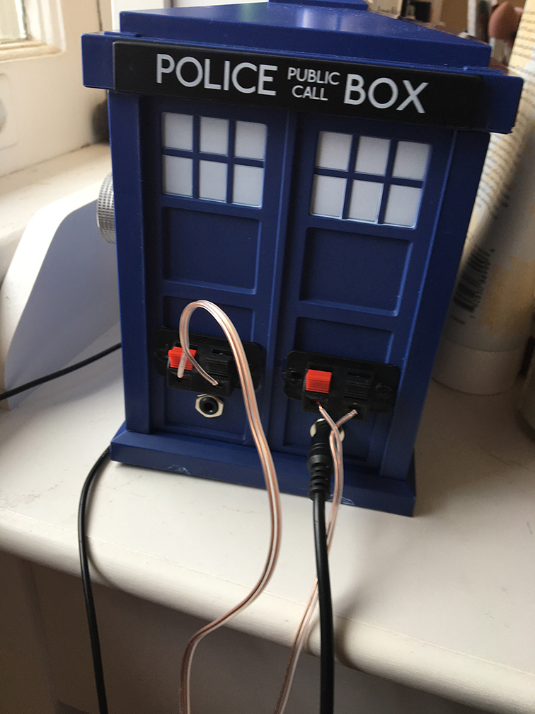 Bluetooth Tardis And Furry Speakers Parts Express Project Gallery