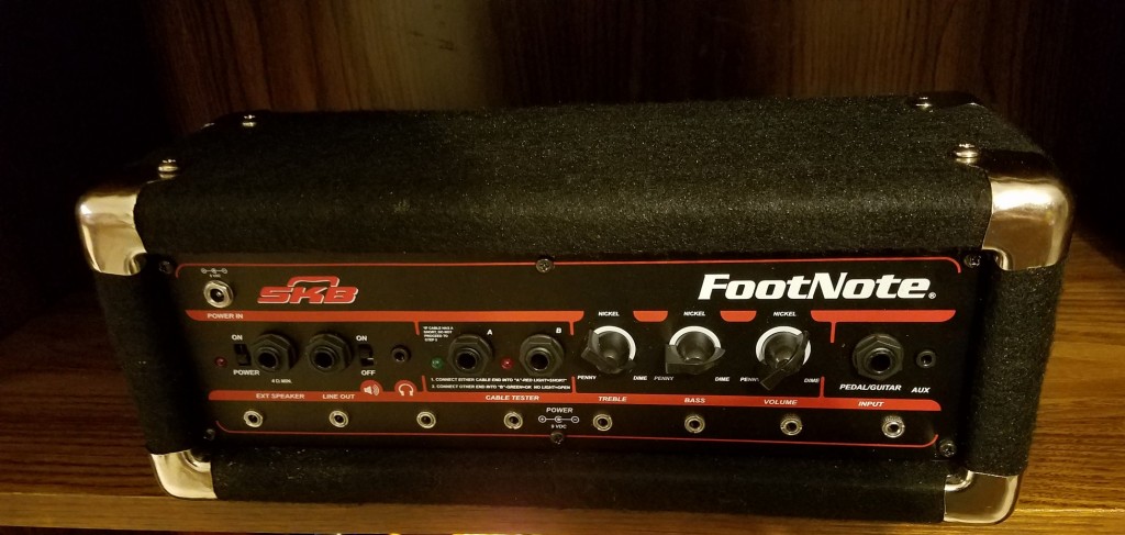 Footnote Amp Cabinet