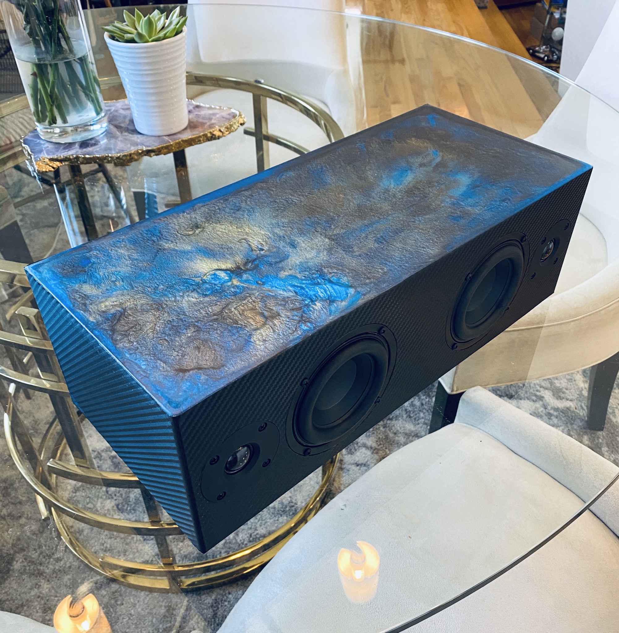 Epoxy Pour MKBoom Parts Express Project Gallery