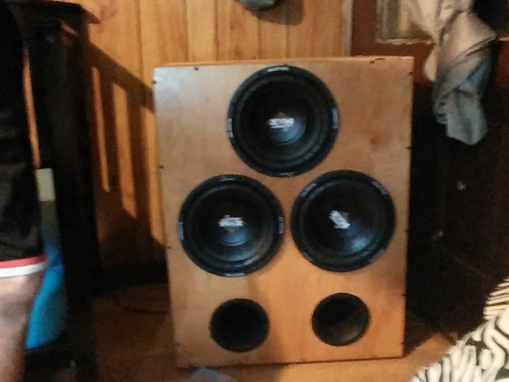 Tri subwoofer build