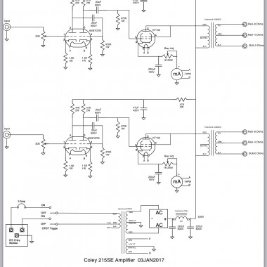 A Stereo Singled-End Amplifier Using the KT-150 | Parts Express Project ...