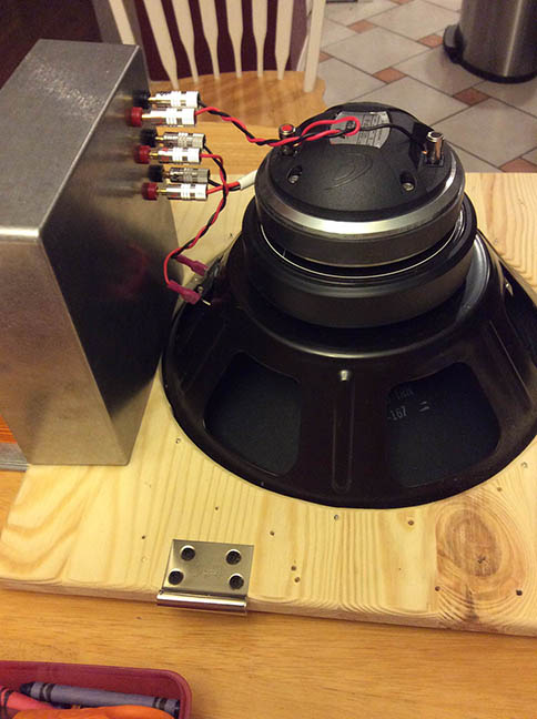A Compact Point-Source Open Baffle | Parts Express Project Gallery