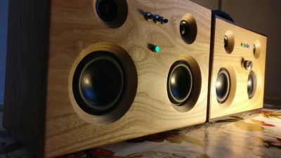 Retro Wood Portable Speakers