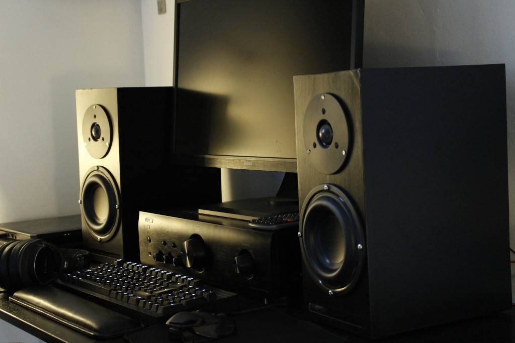 Dark Thunder Bookshelf Speakers