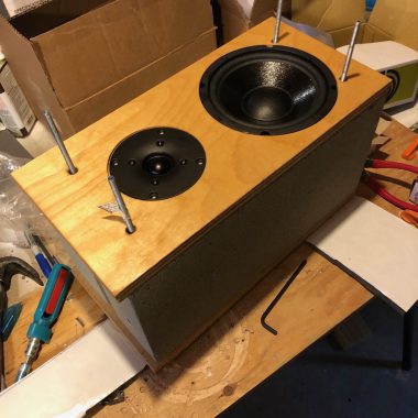 Cinder Block Speakers | Parts Express Project Gallery