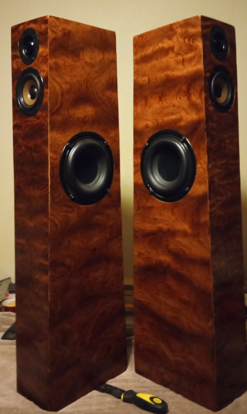 3-Way Small Tower Speakers