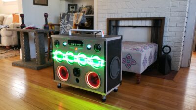 DIY bluetooth speaker with Dayton Audio