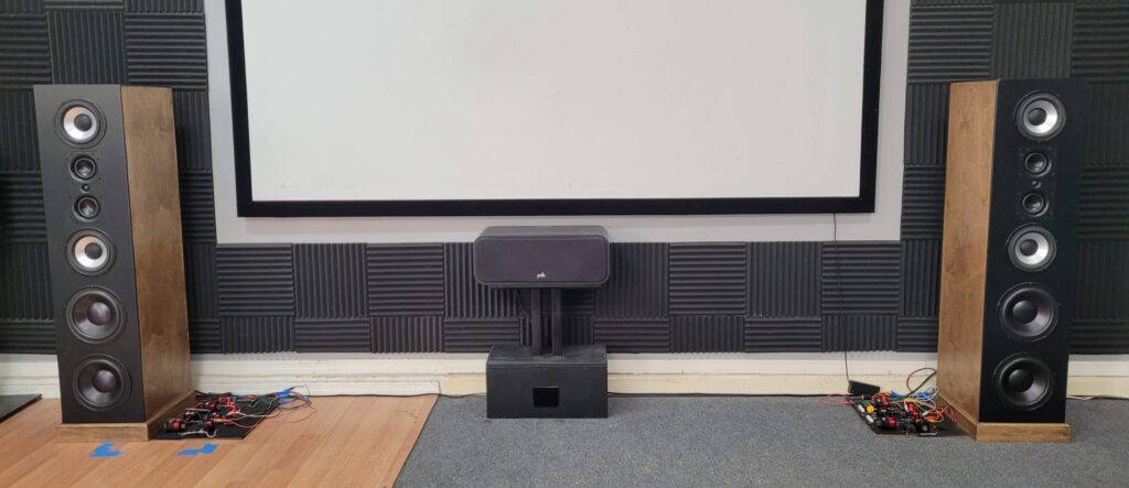 4-way Garage Theater Tower Speakers